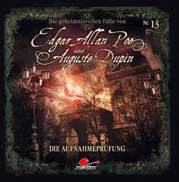 Edgar Allan Poe & Auguste Dupin Folge 13: Die Aufnahmeprüfung